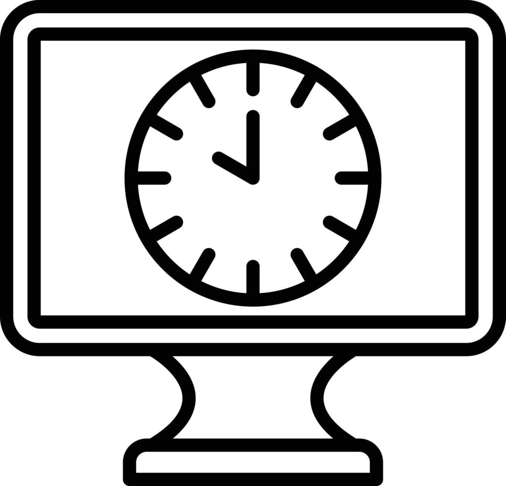 24 Hours Open Icon Style vector