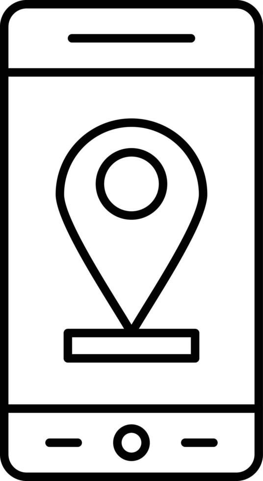 Gps Icon Style vector