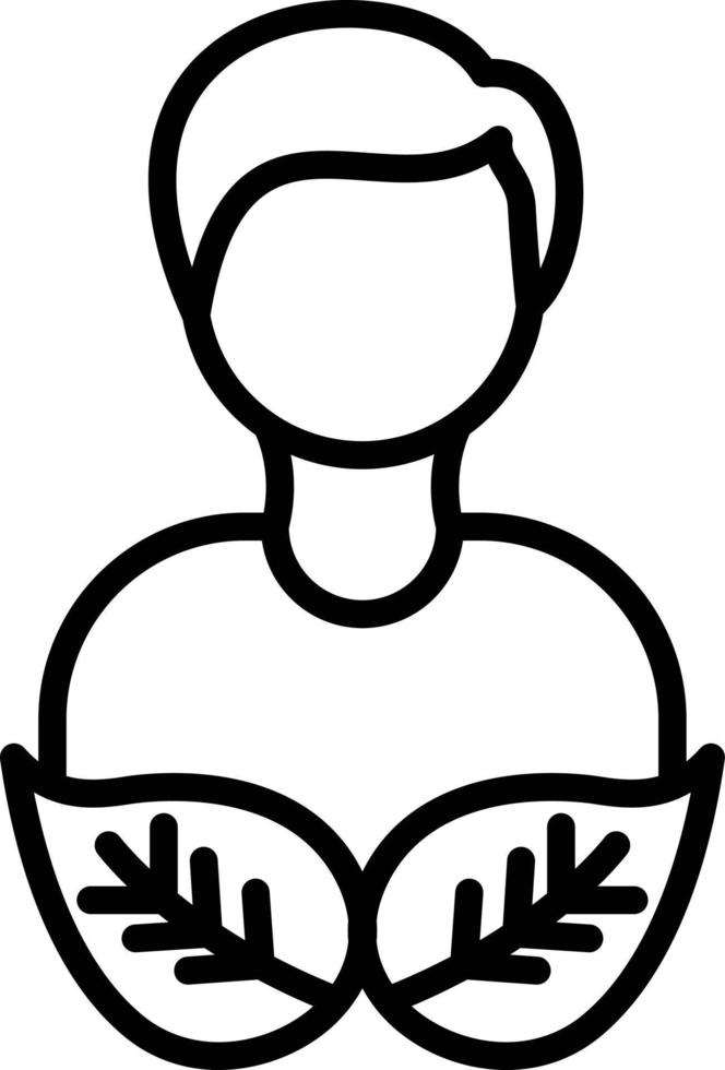 Ecologist Icon Style vector