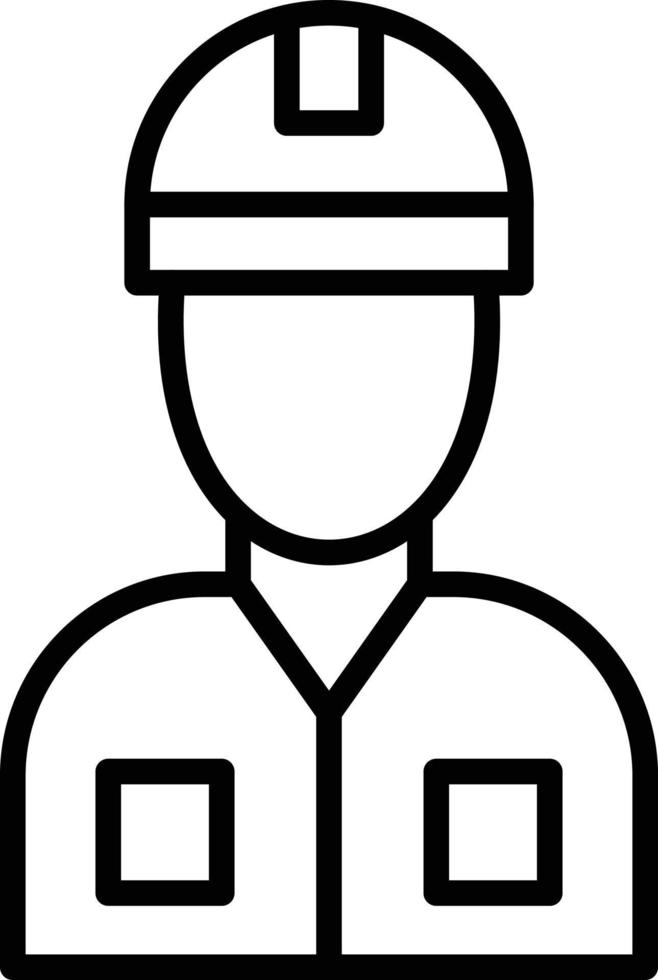 Worker Icon Style vector