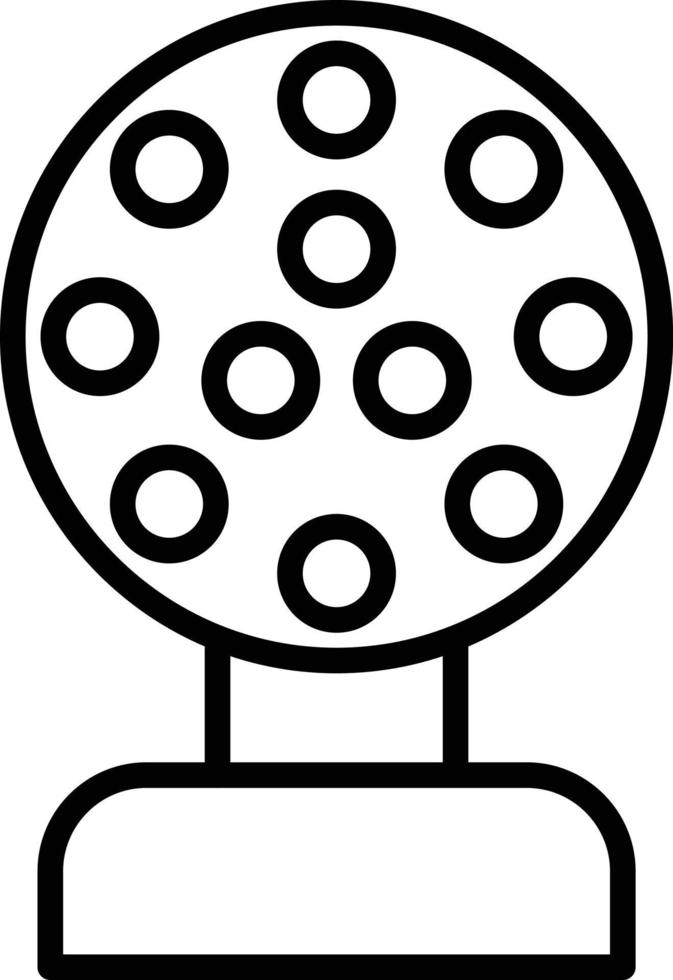 Disco Ball Icon Style vector