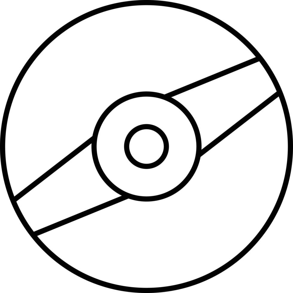 Compact Disc Icon Style vector