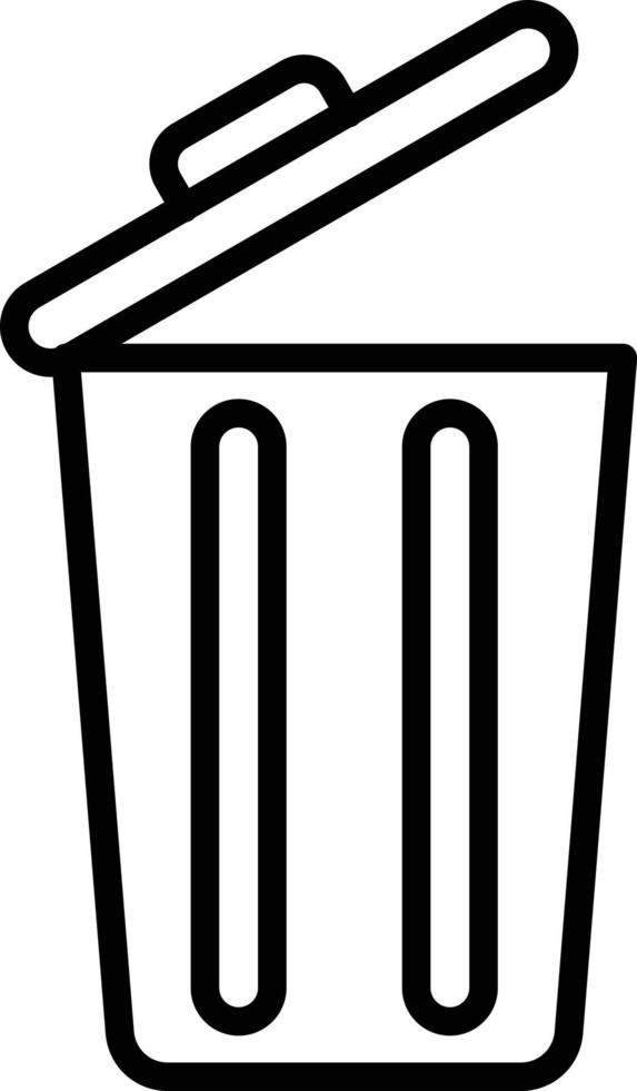 Trash Icon Style vector