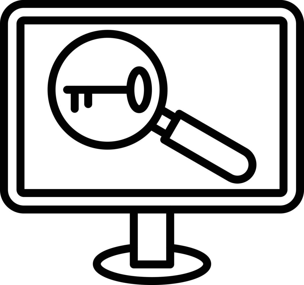 Keyword Icon Style vector