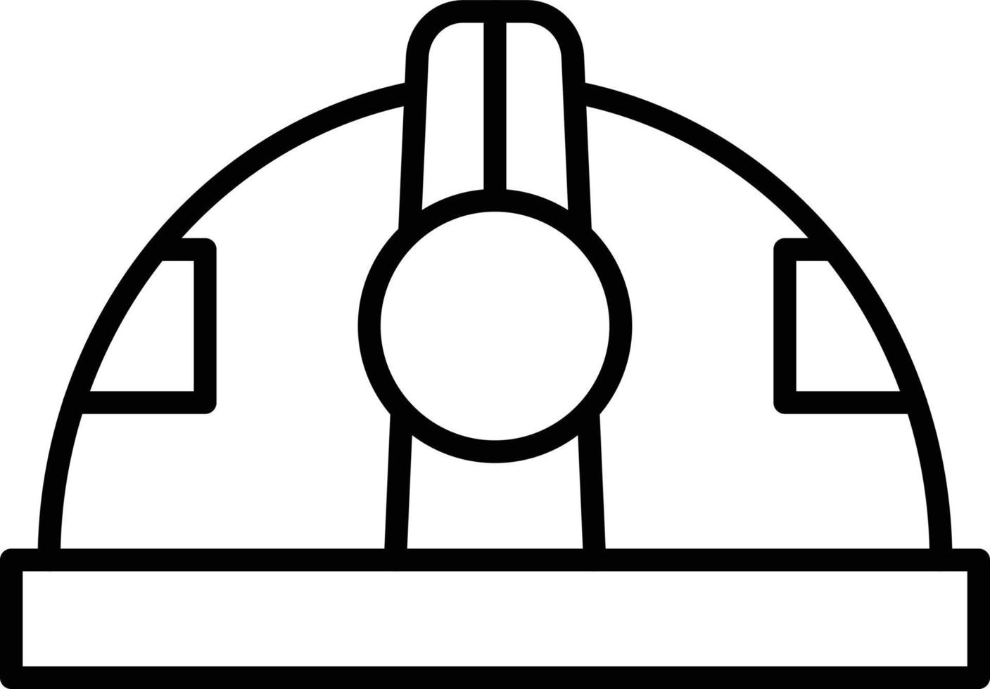Helmet Icon Style vector