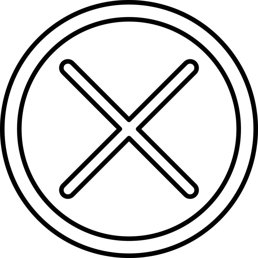 Close Icon Style vector