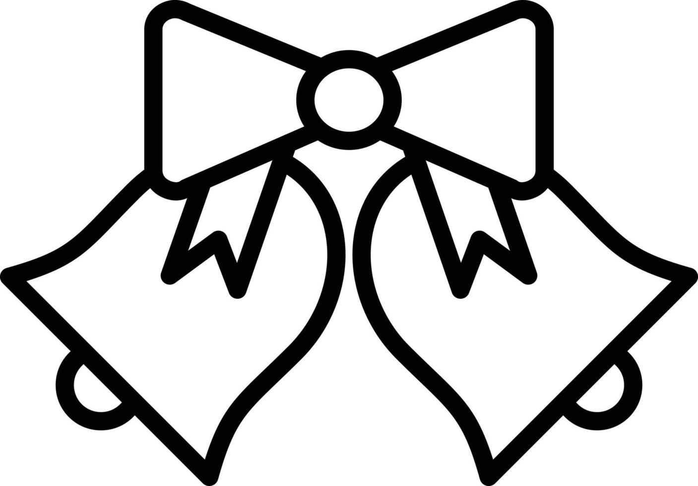 Wedding Bells Icon Style vector