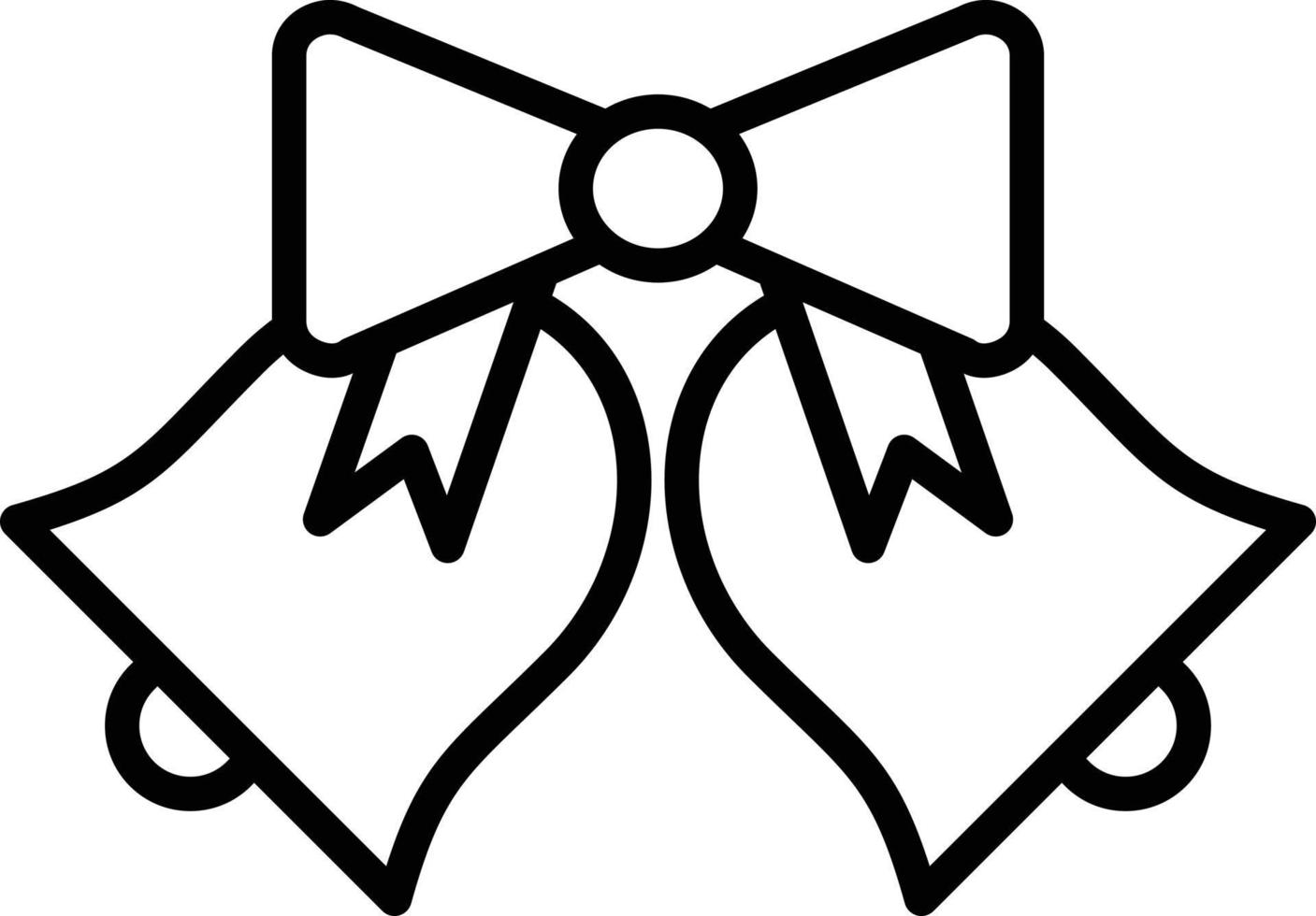 Wedding Bells Icon Style vector