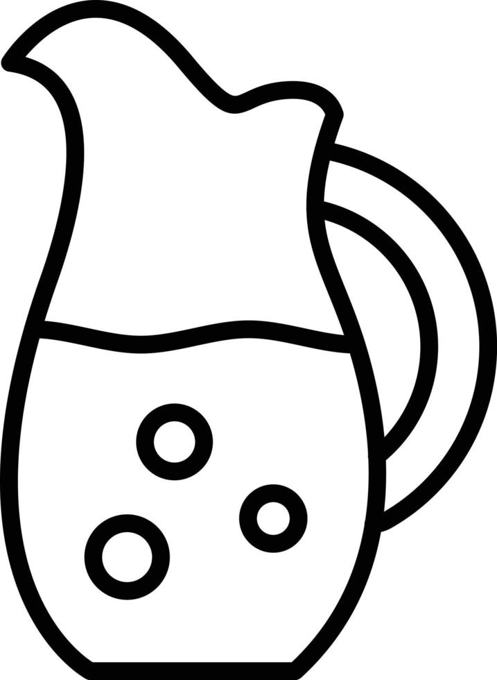 Water Jar Icon Style vector