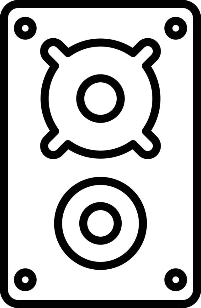 Speaker Icon Style vector