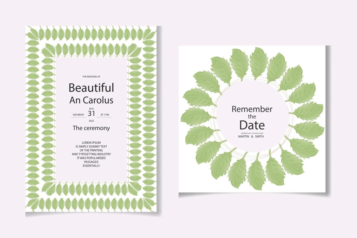 Watercolor flower leaf and leave set design vector