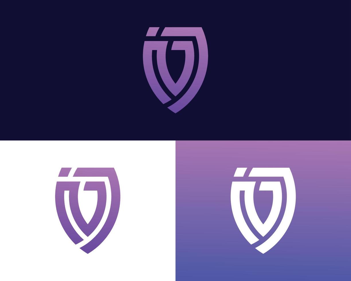 diseño del logotipo de la letra nj. símbolo de monograma monocromático mínimo creativo. emblema vectorial elegante universal. logotipo de empresa premium. símbolo del alfabeto gráfico para la identidad corporativa vector