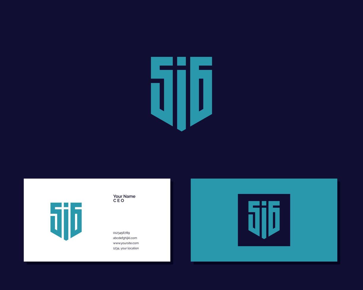 Letter S I G logo design. creative minimal monochrome monogram symbol. Universal elegant vector emblem. Premium business logotype. Graphic alphabet symbol for corporate identity