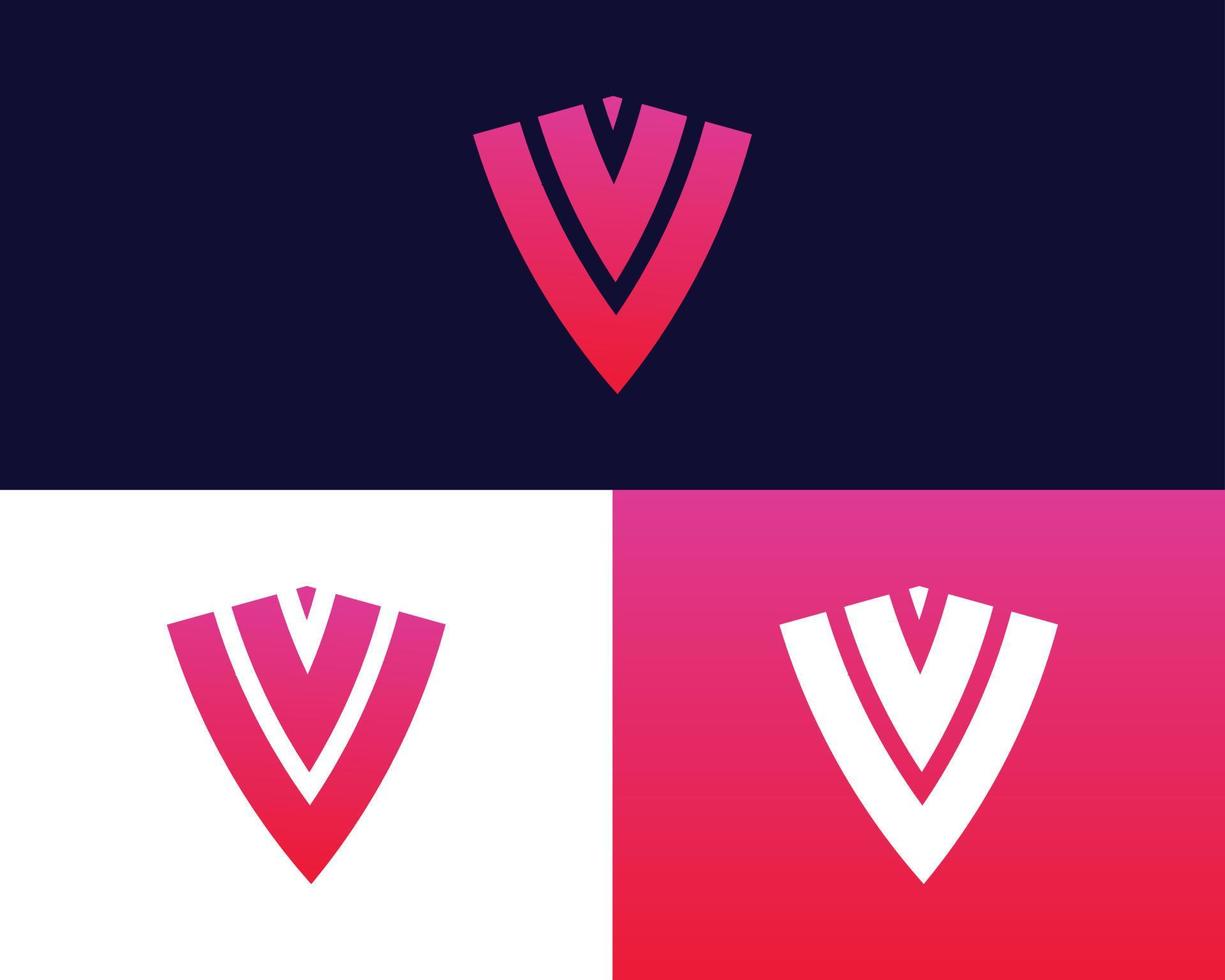 Letter V V logo design. creative minimal monochrome monogram symbol. Universal elegant vector emblem. Premium business logotype. Graphic alphabet symbol for corporate identity