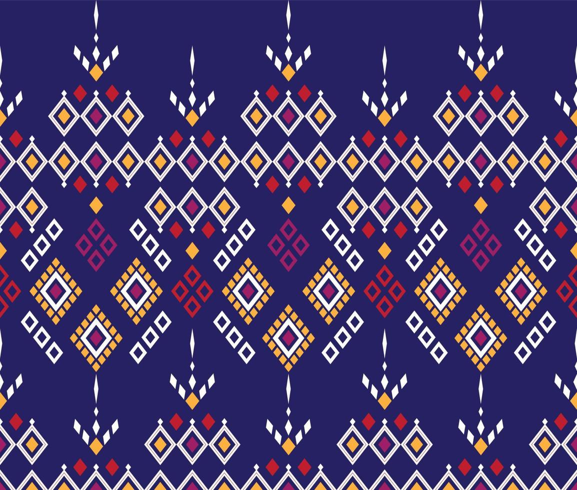 Pattern Ethnic fabric texture Geometric Vector Aztec oriental illustration retro ceramic tile