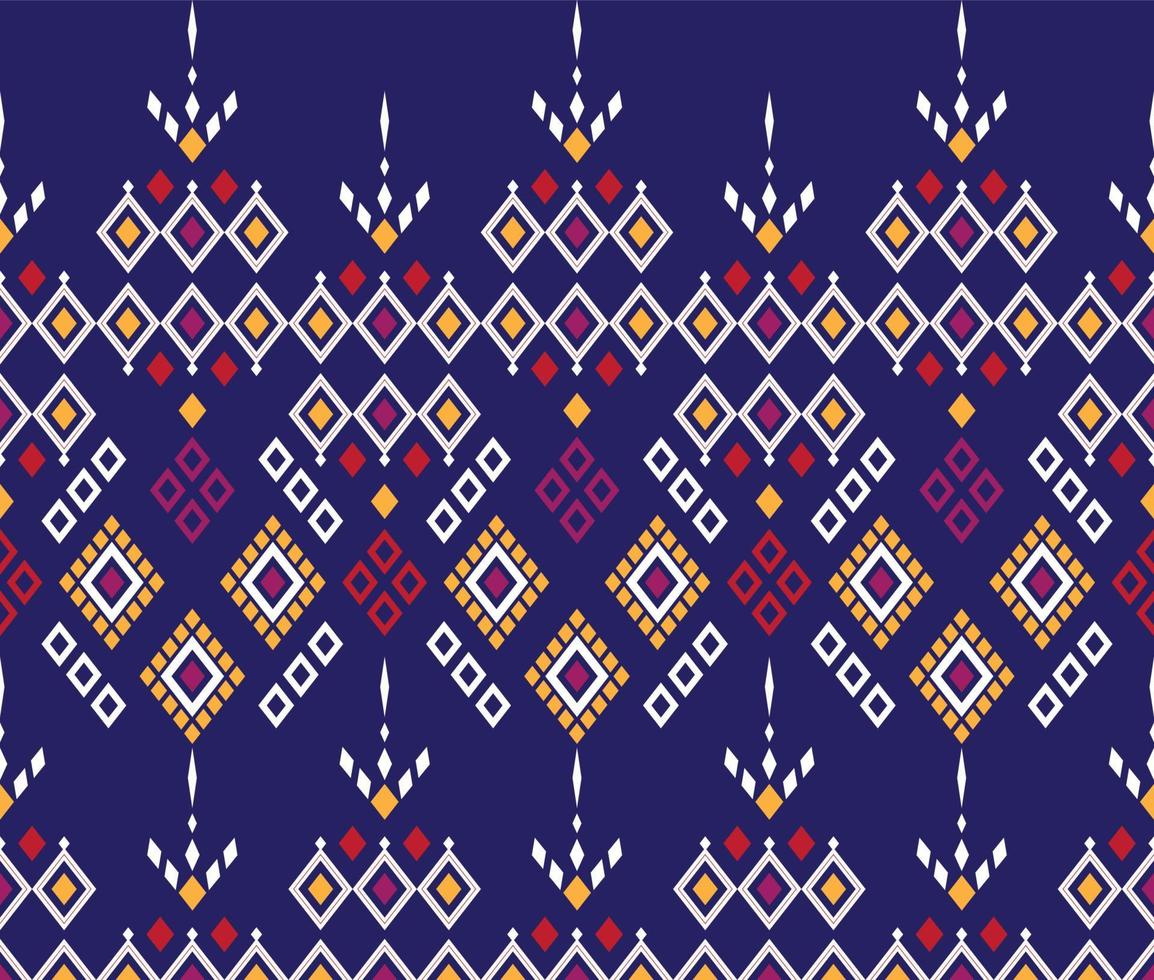 Pattern Ethnic fabric texture Geometric Vector Aztec oriental illustration retro ceramic tile