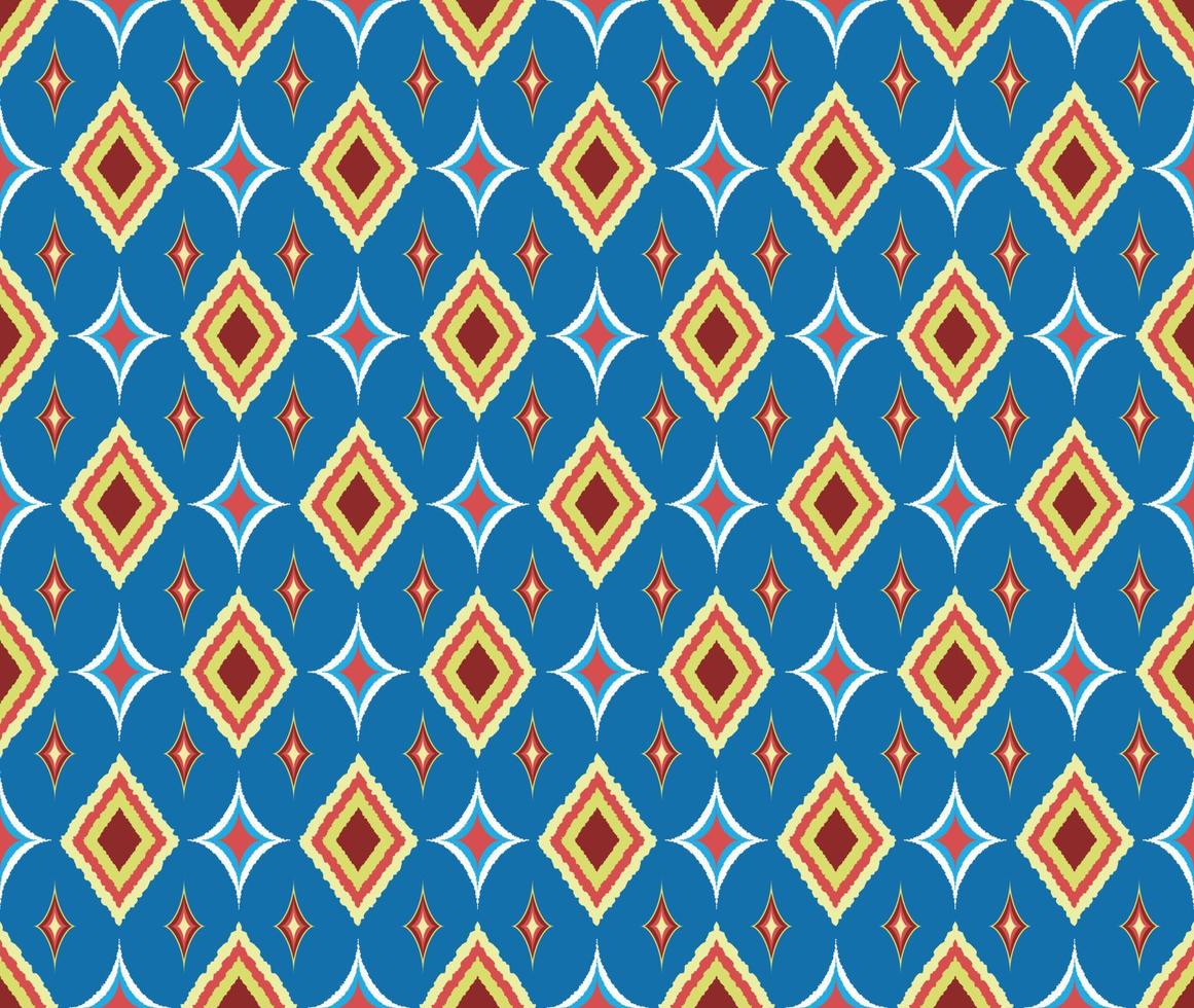 Pattern Ethnic fabric texture Geometric Vector Aztec oriental illustration retro ceramic tile