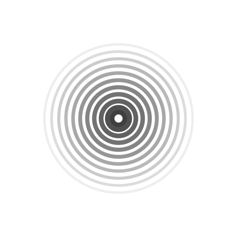 Concentric circle elements. Element for graphic web design, Template ...