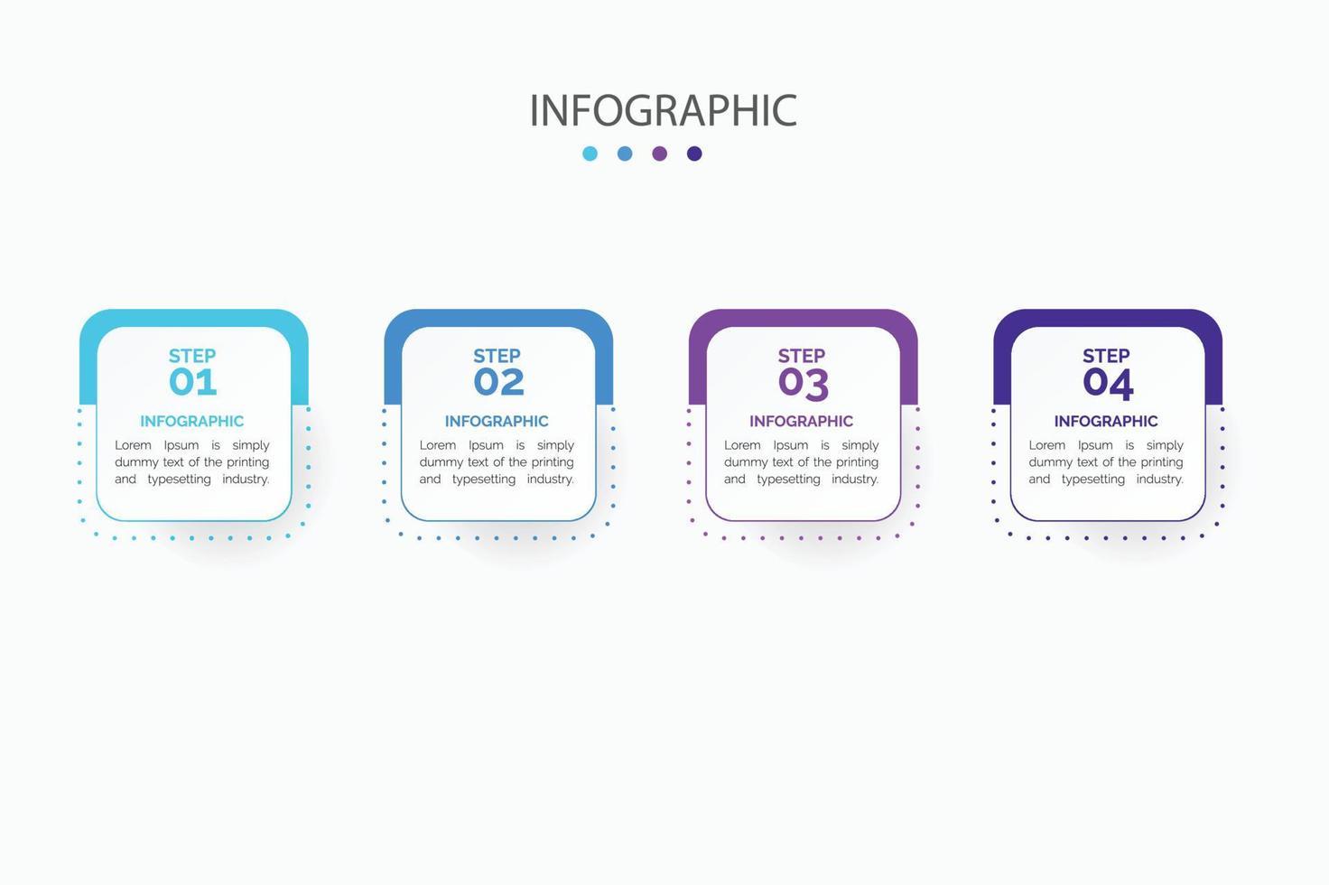 visualización de datos comerciales. diagrama del proceso. elementos abstractos de gráfico, diagrama con 3 pasos, opciones, partes o procesos. concepto creativo para infografía. vector