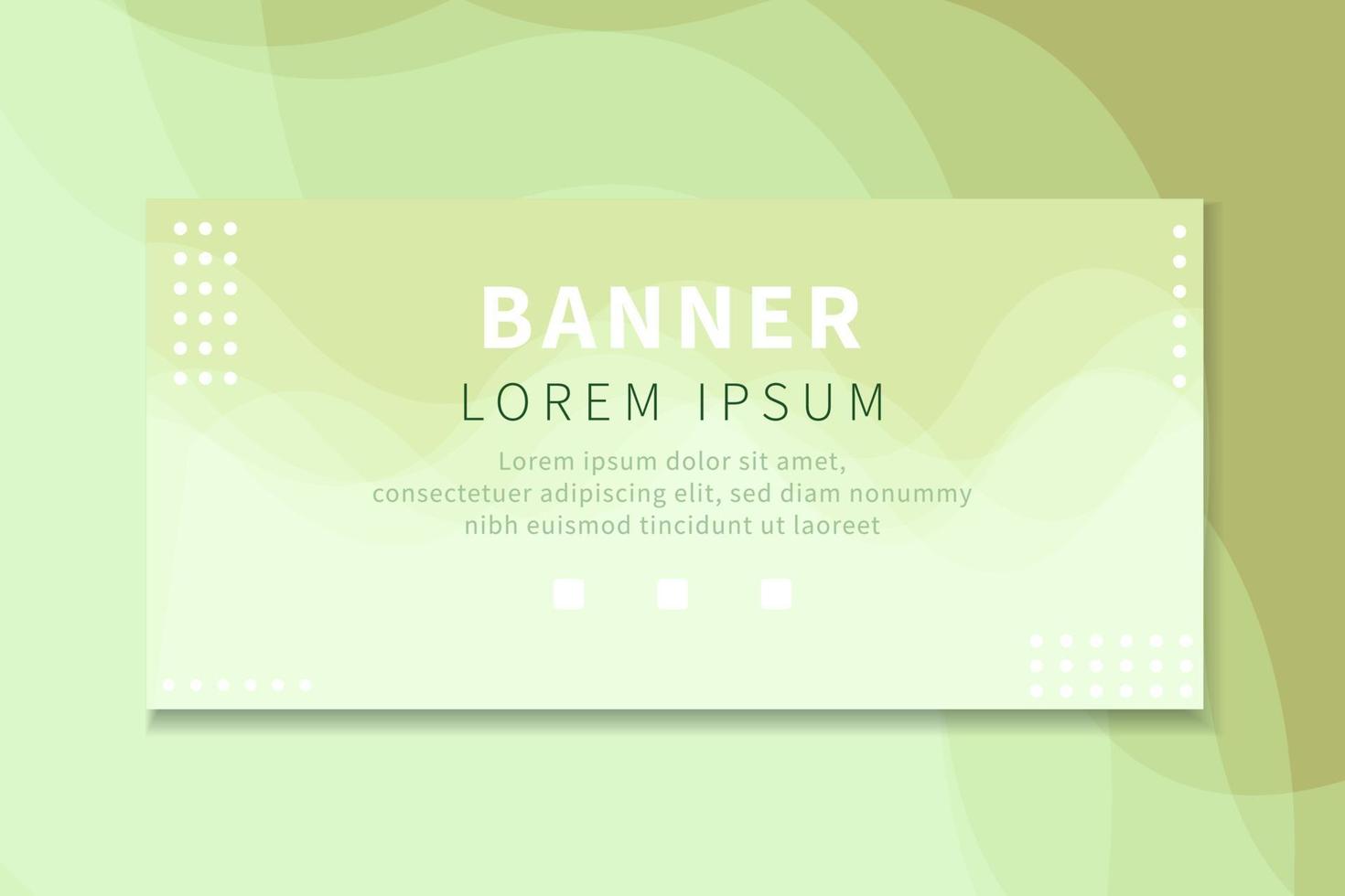 Modern style banner vector geometric abstract background