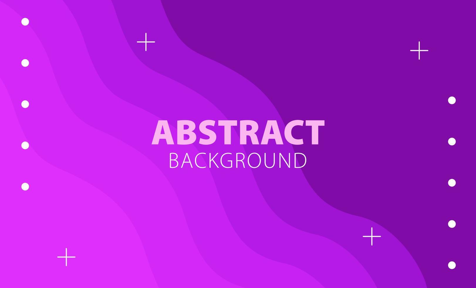 Transparent geometric curved purple vector illustration background