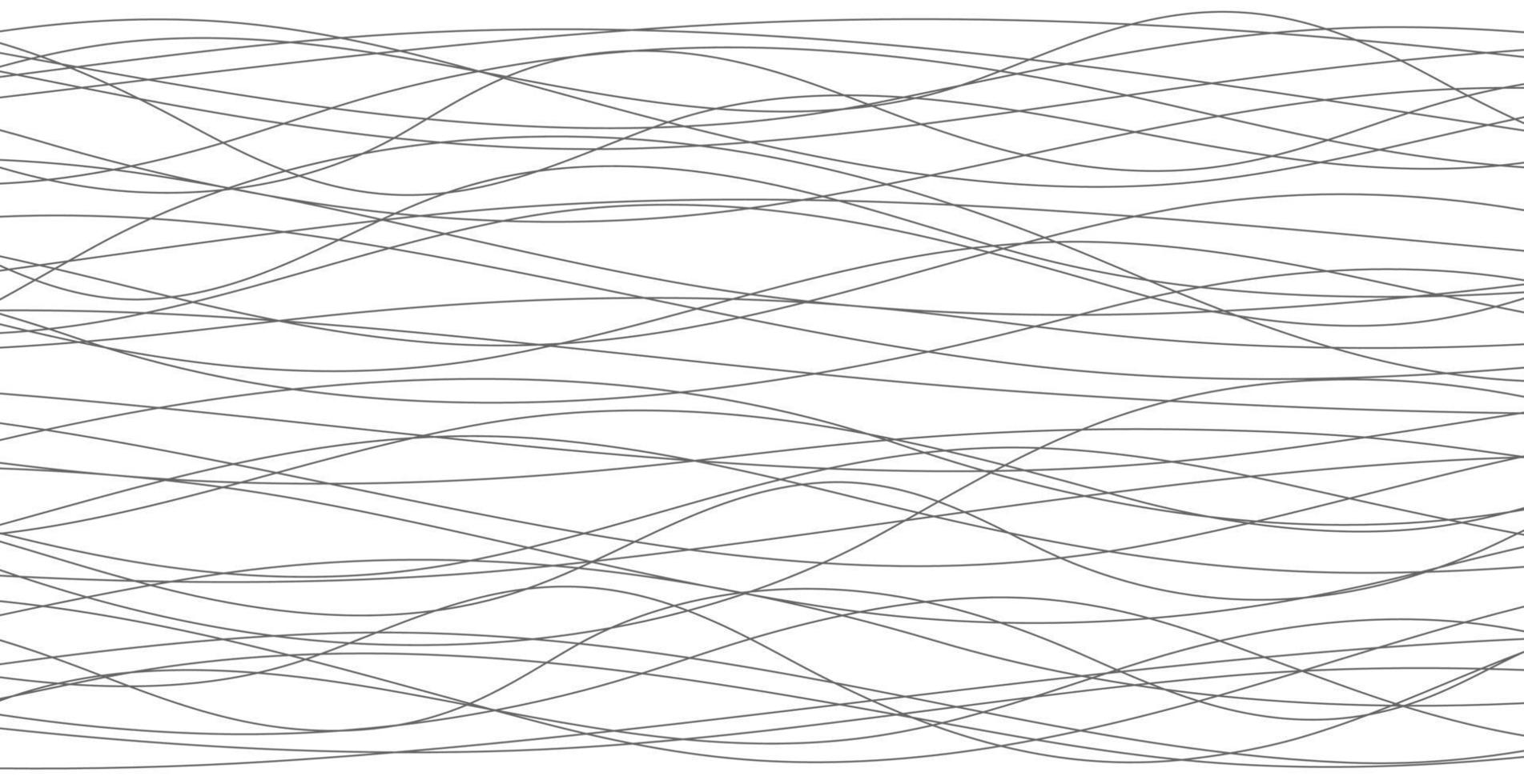 Hand drawn line background vector