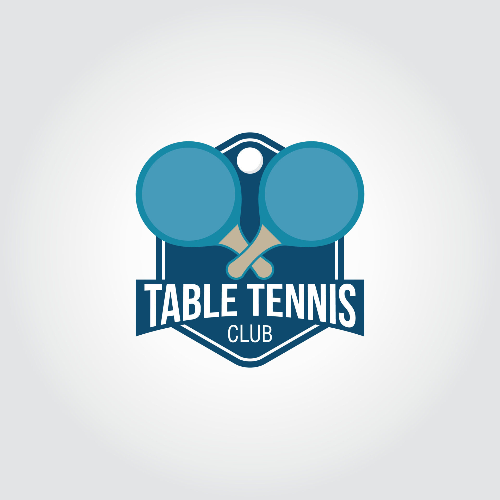 Table Tennis Logo Design Vector 5107289 Vector Art At Vecteezy