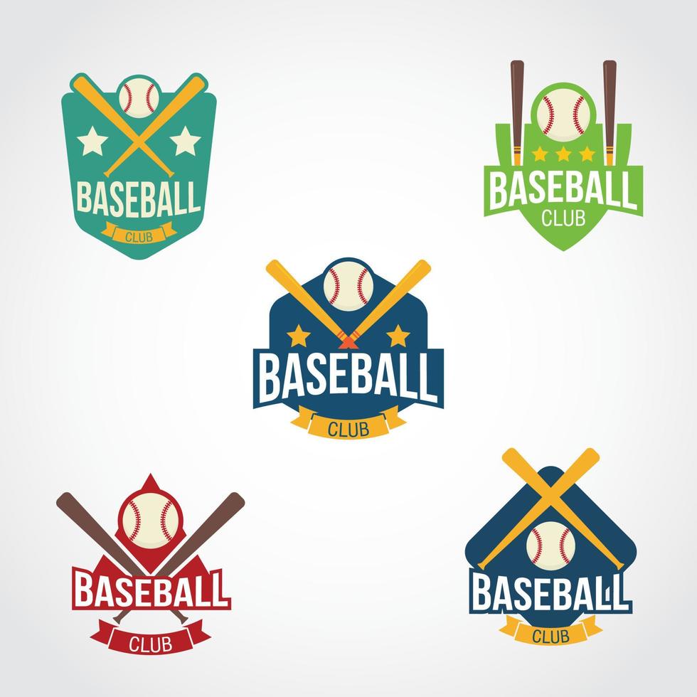 Baseball Logo Design Vector