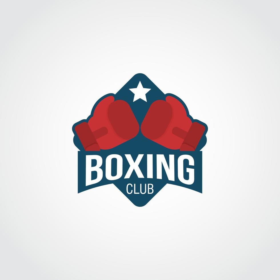 Boxing Logo Design Vector