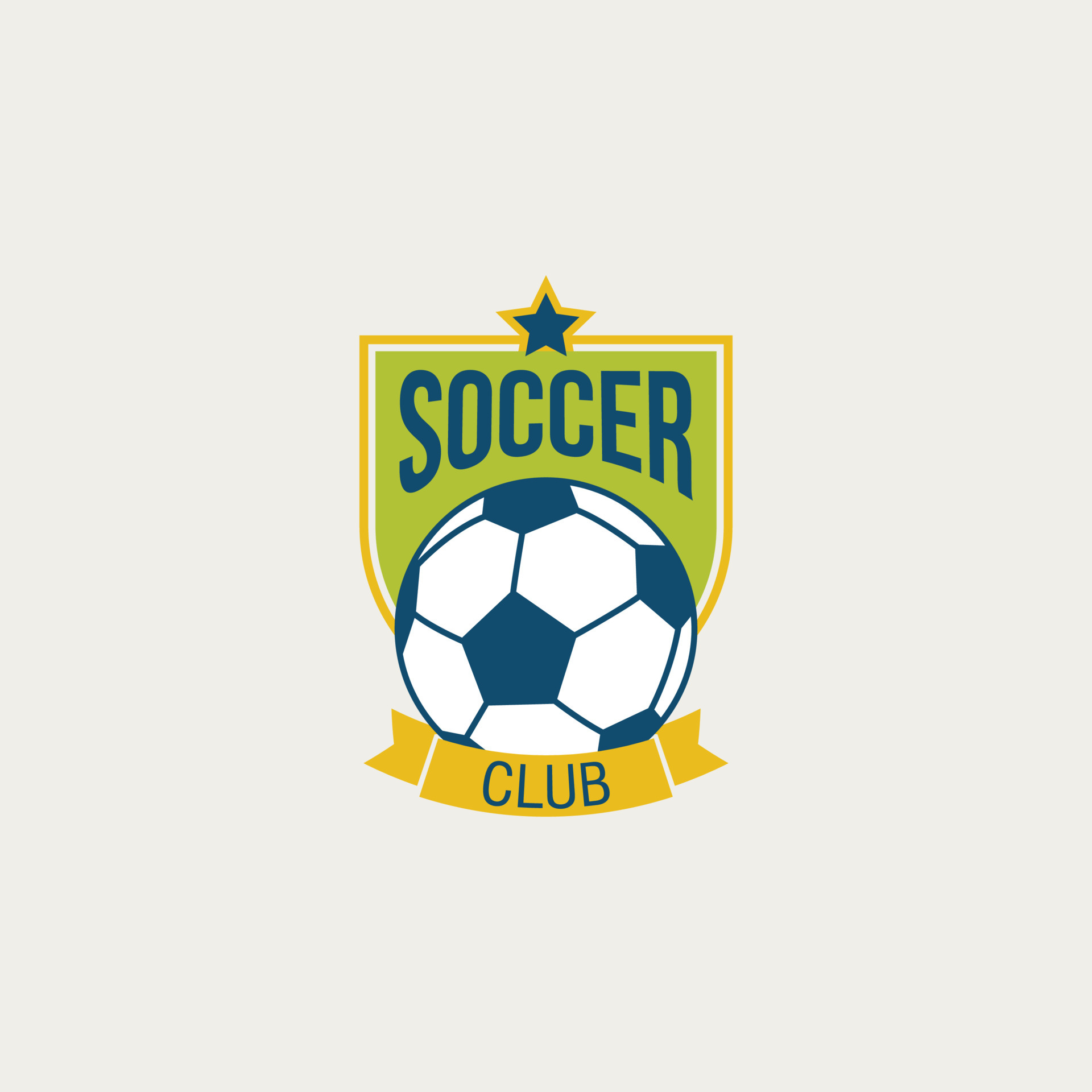 Soccer Logo Design Vector. Suitable for your soccer team logo 5107330  Vector Art at Vecteezy