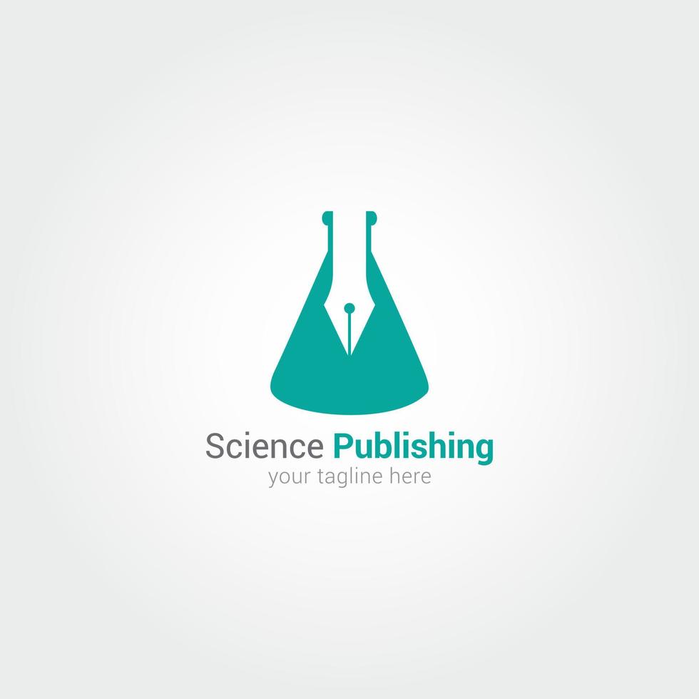 Science Logo Design Vector. Suitable for your business logo vector