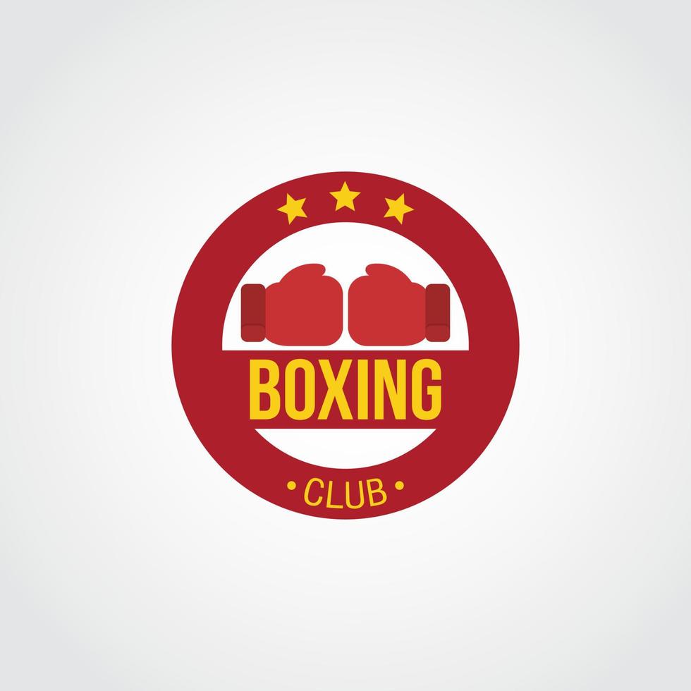Boxing Logo Design Vector