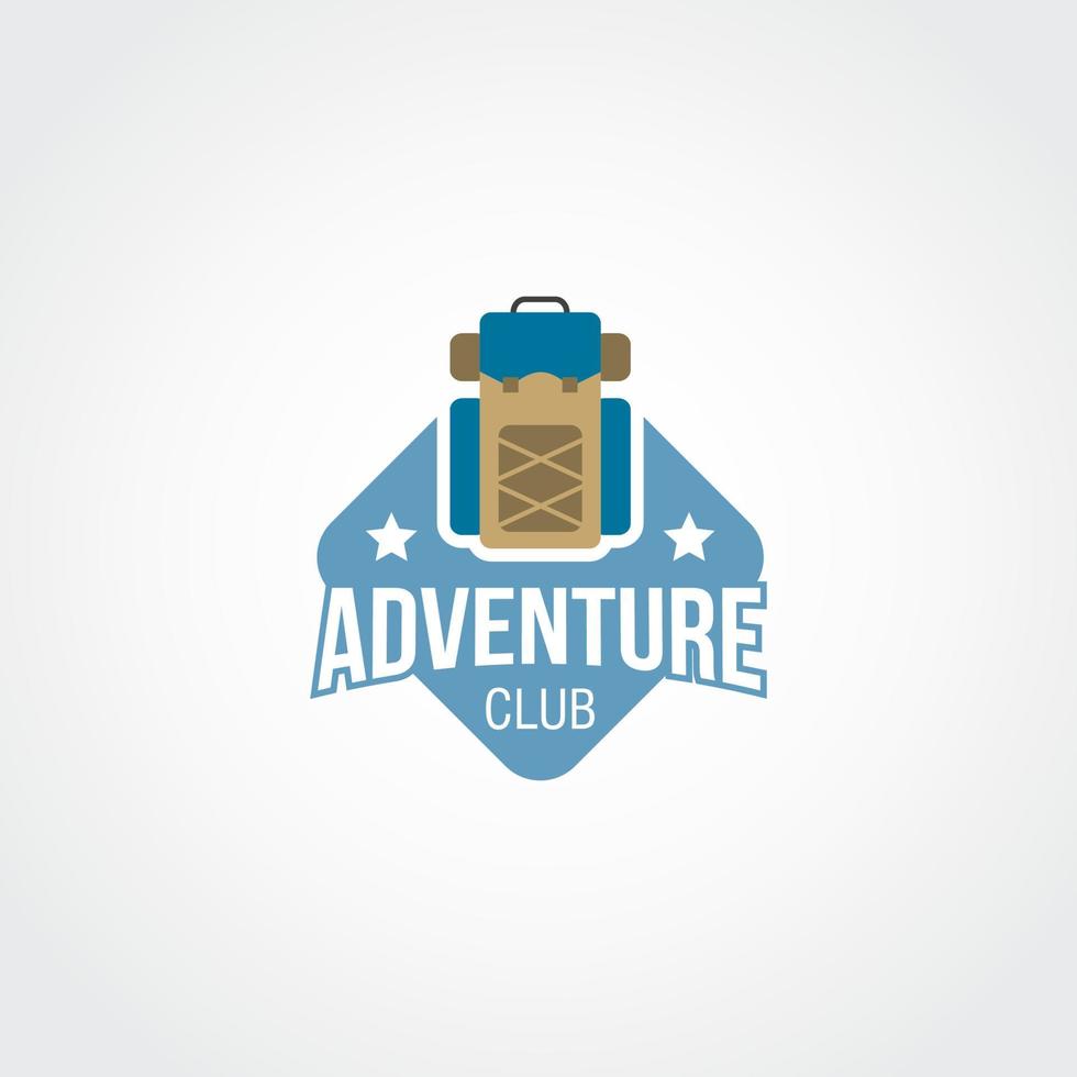 vector de diseño de logotipo de aventura