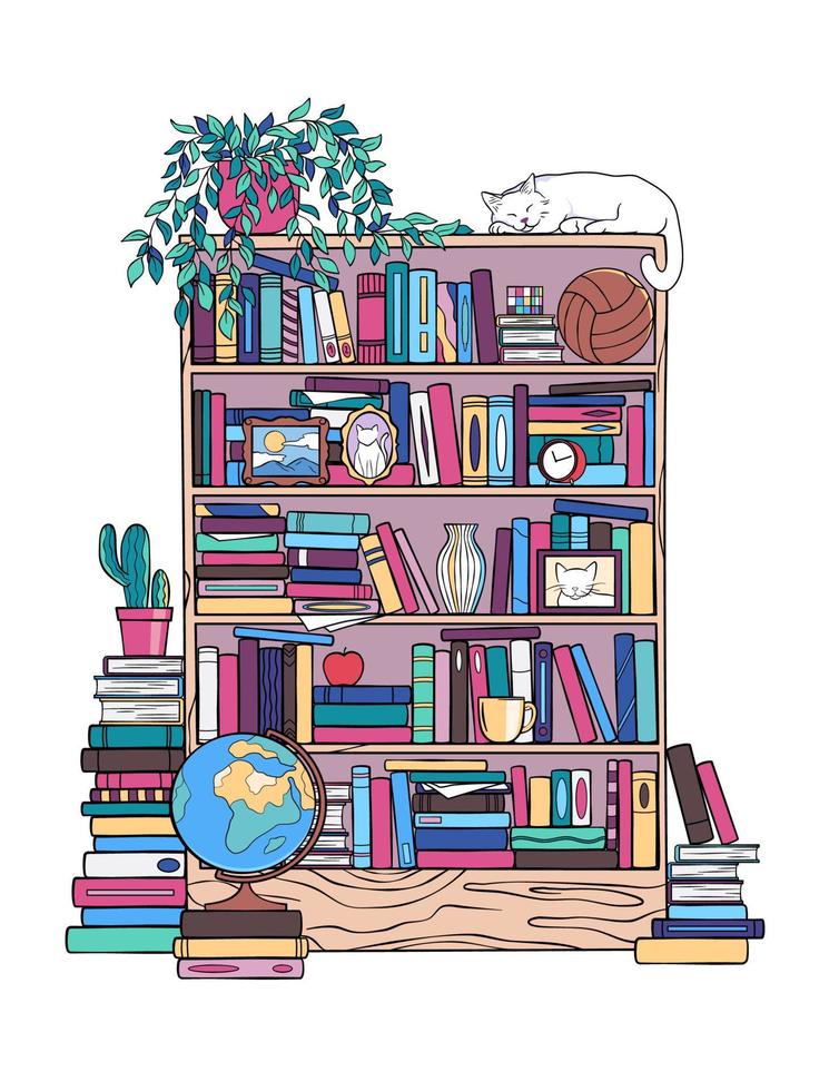 estantería, dibujo vectorial de soporte de libros 5107404 Vector en Vecteezy estantería, dibujo vectorial de soporte de libros 5107404 Vector en Vecteezy