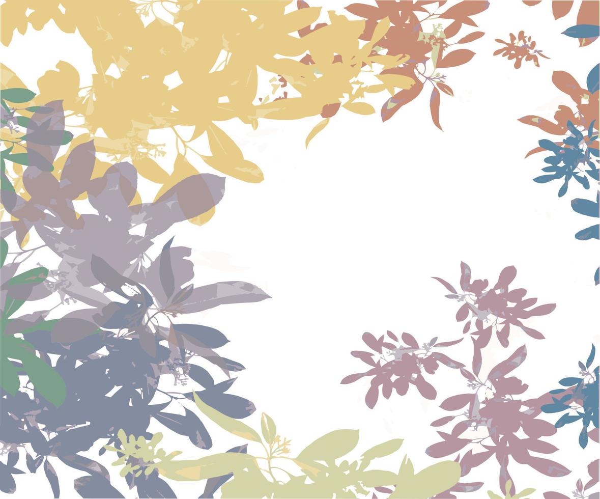 Leaf Color Background vector