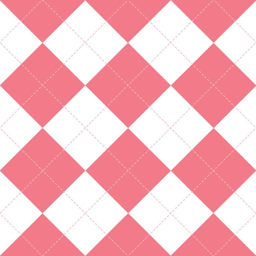 fondo rosa diamante blanco vector