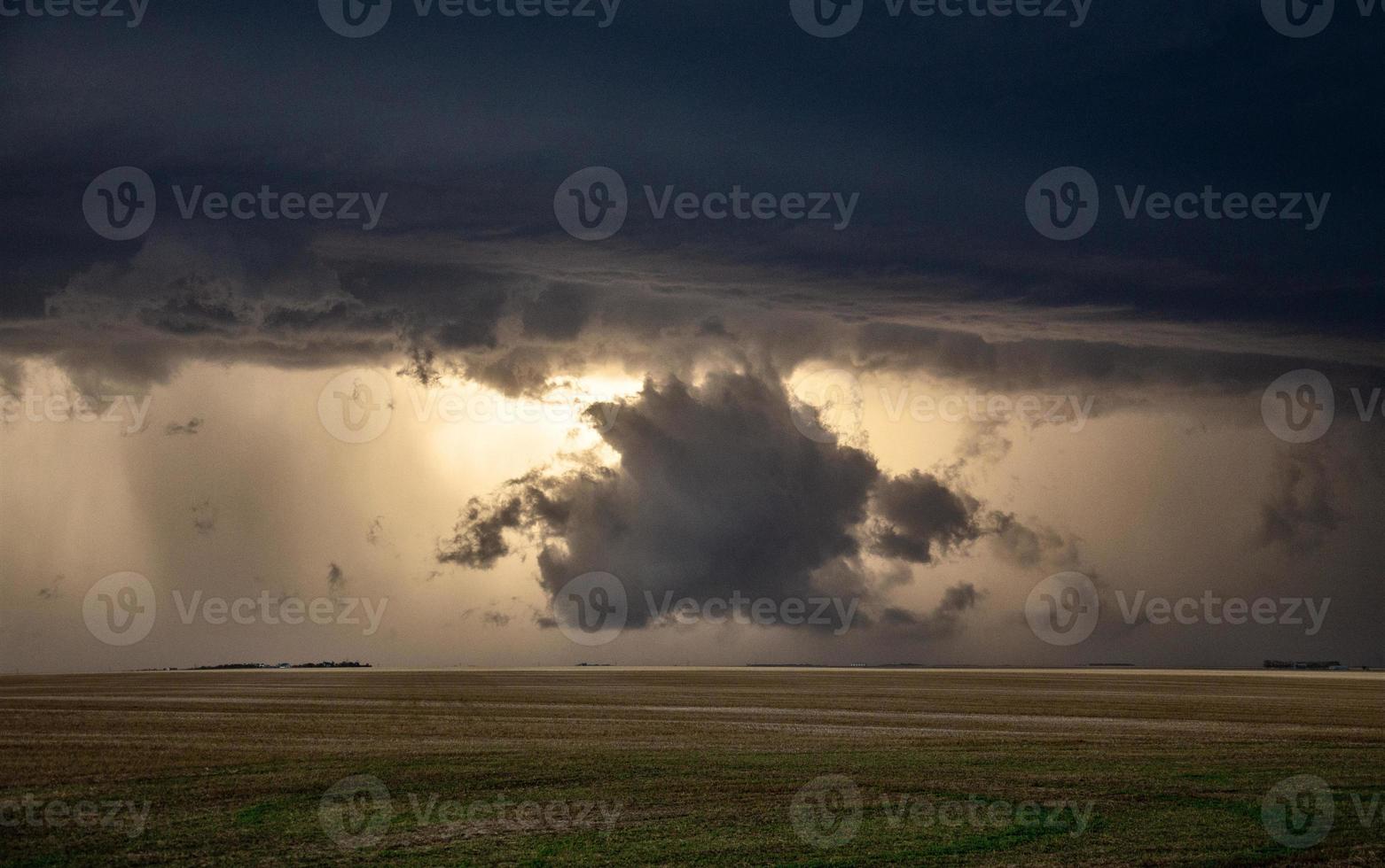 tormenta de la pradera canadá foto