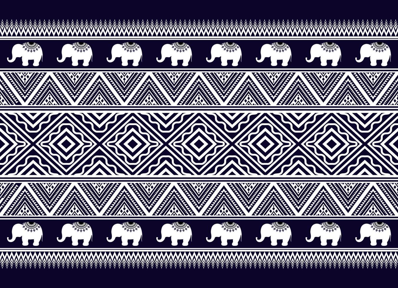 Ethnic pattern vector background. seamless pattern traditional.