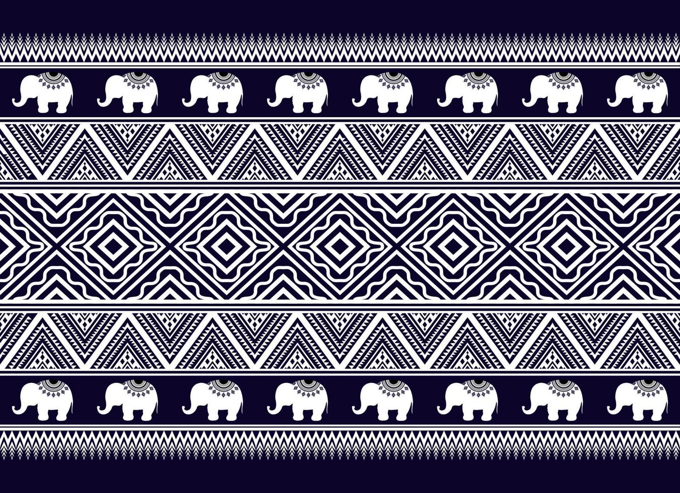 Ethnic pattern vector background. seamless pattern traditional.