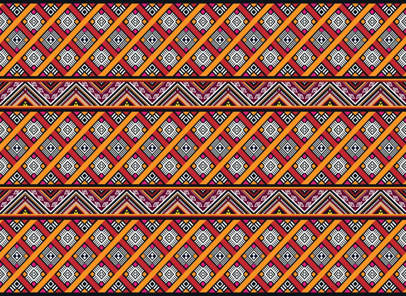 Ethnic pattern vector background. seamless pattern traditional.