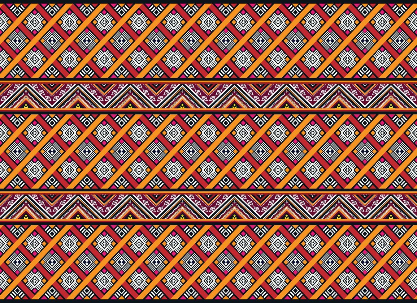 Ethnic pattern vector background. seamless pattern traditional.