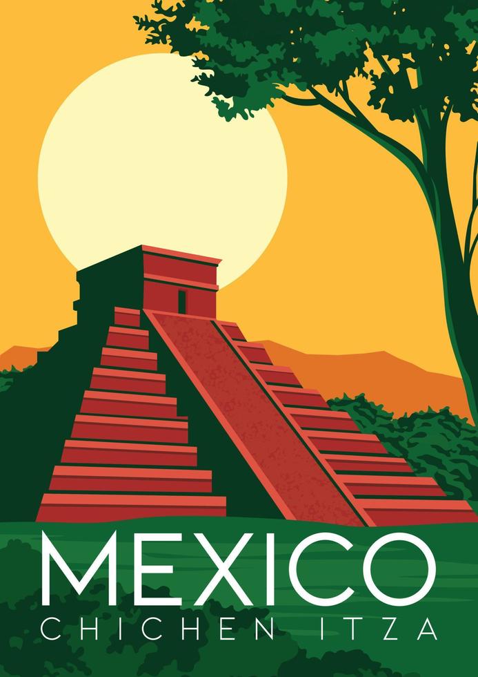 Fondo de ilustración de vector de México