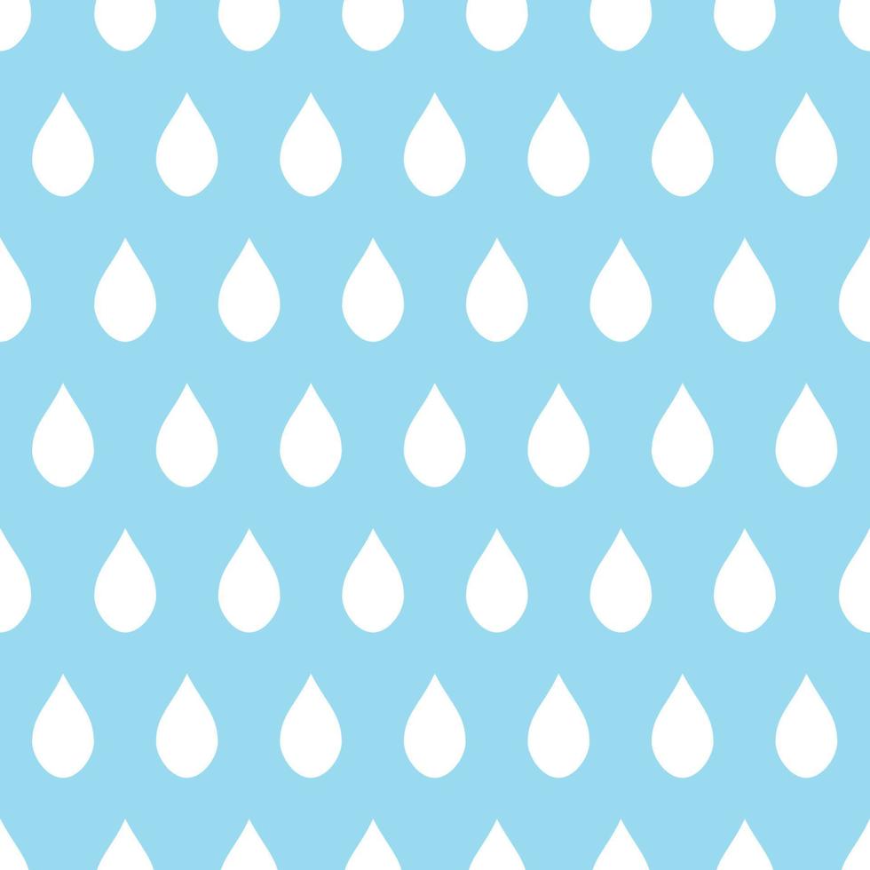 lluvia blanca fondo azul vector