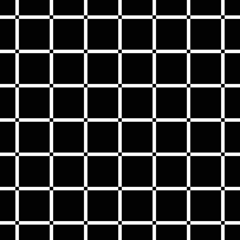 Black Square on White Background Seamless vector