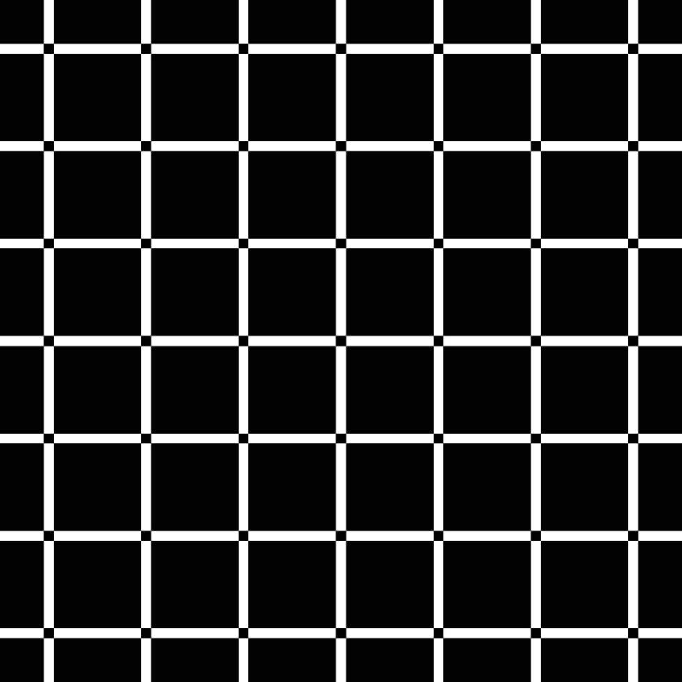 Black Square on White Background Seamless vector