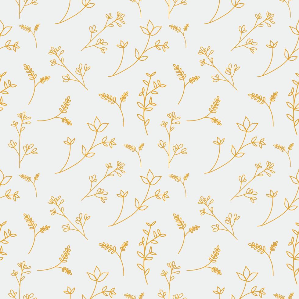 Flower Seamless Pattern Background vector