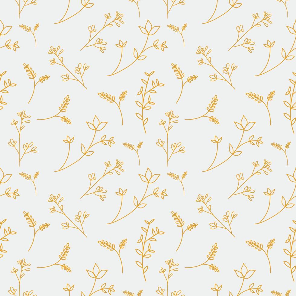 Flower Seamless Pattern Background vector