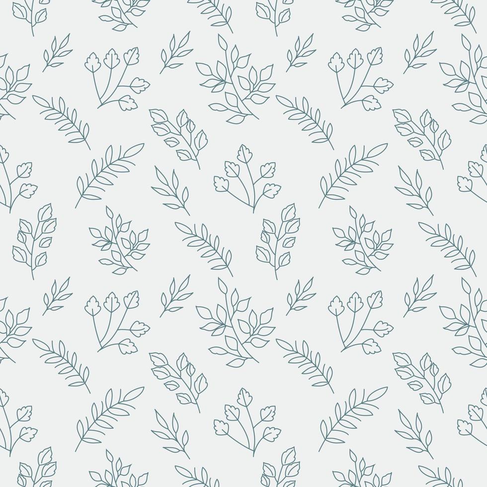 Flower Seamless Pattern Background vector