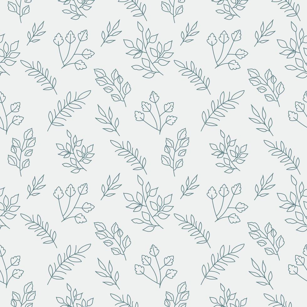 Flower Seamless Pattern Background vector