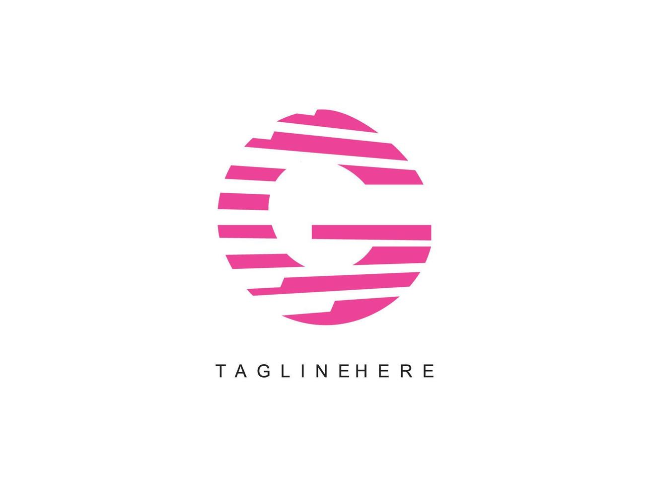 diseño de logotipo de letra g colorido abstracto para empresa comercial vector